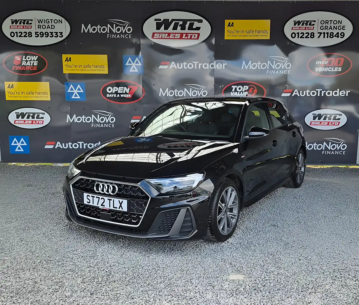 Used 2022 Audi A1 S Line Black - Front View