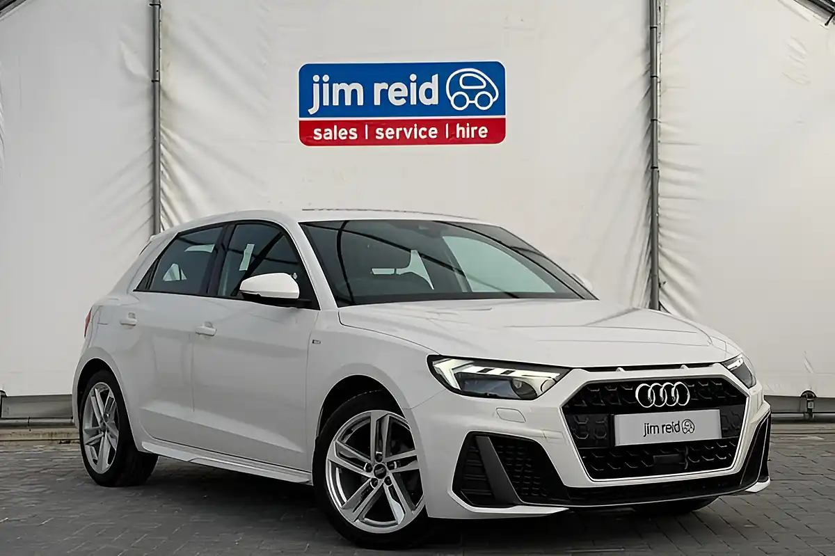 Used 2022 Audi A1 S Line White - Front View