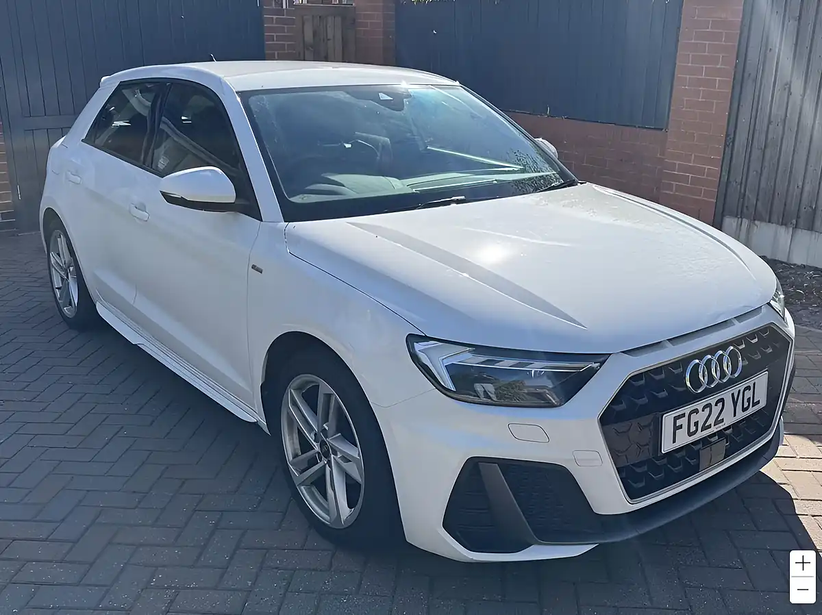 Used 2022 Audi A1 S Line White - Interior and Exterior details 4