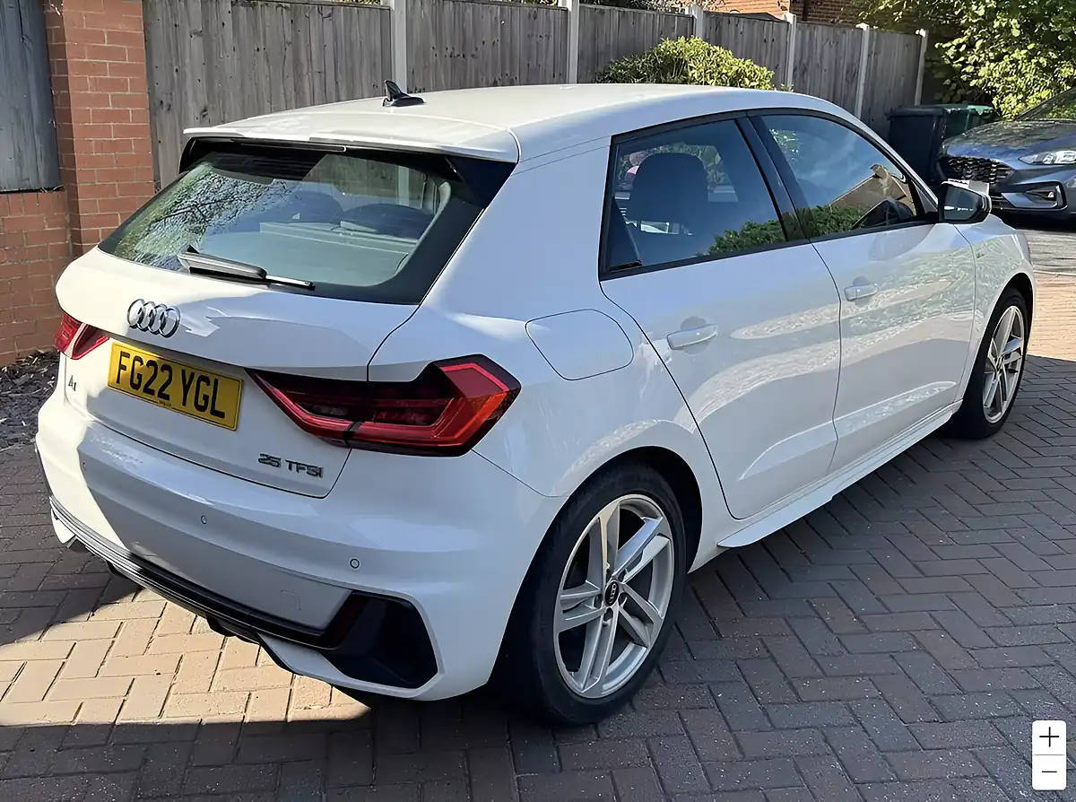 Used 2022 Audi A1 S Line White - Interior and Exterior details 5