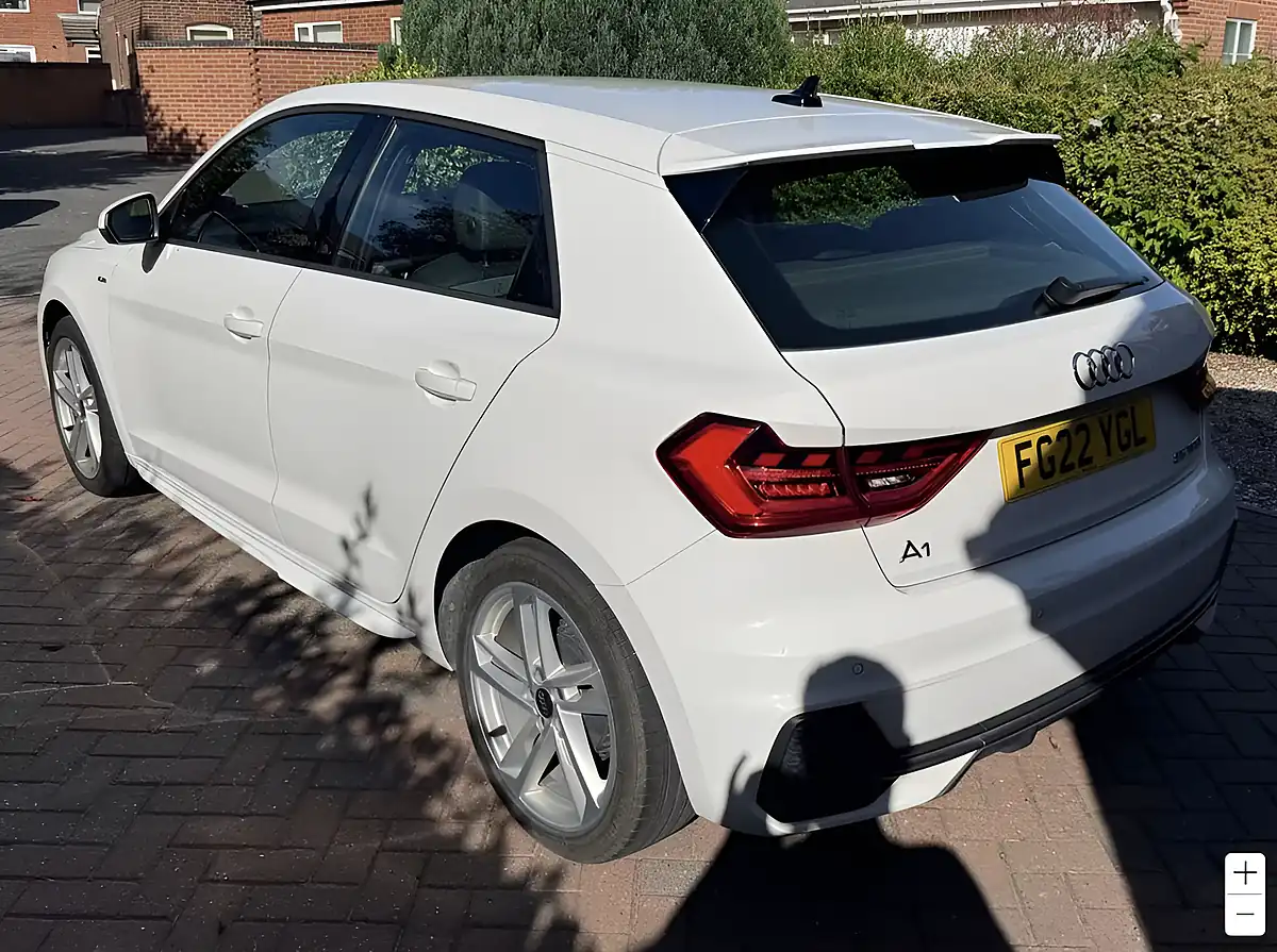 Used 2022 Audi A1 S Line White - Interior and Exterior details 7