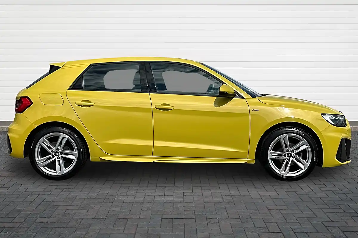 Used 2022 Audi A1 S Line Yellow - Interior and Exterior details 2