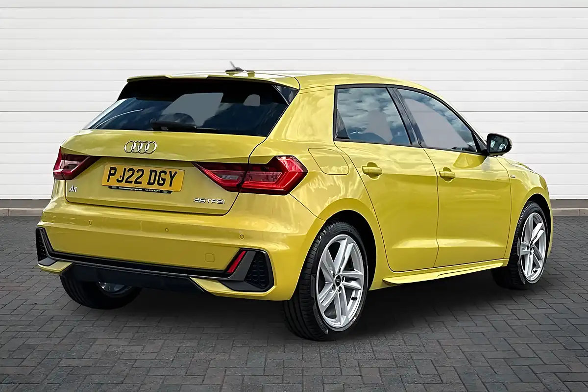Used 2022 Audi A1 S Line Yellow - Interior and Exterior details 3