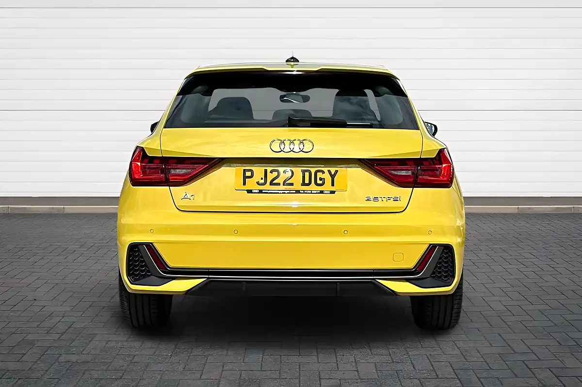 Used 2022 Audi A1 S Line Yellow - Interior and Exterior details 4