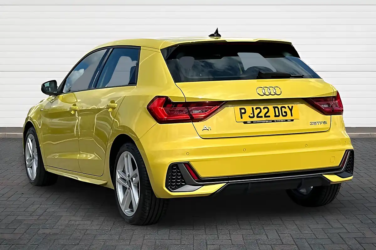 Used 2022 Audi A1 S Line Yellow - Interior and Exterior details 5