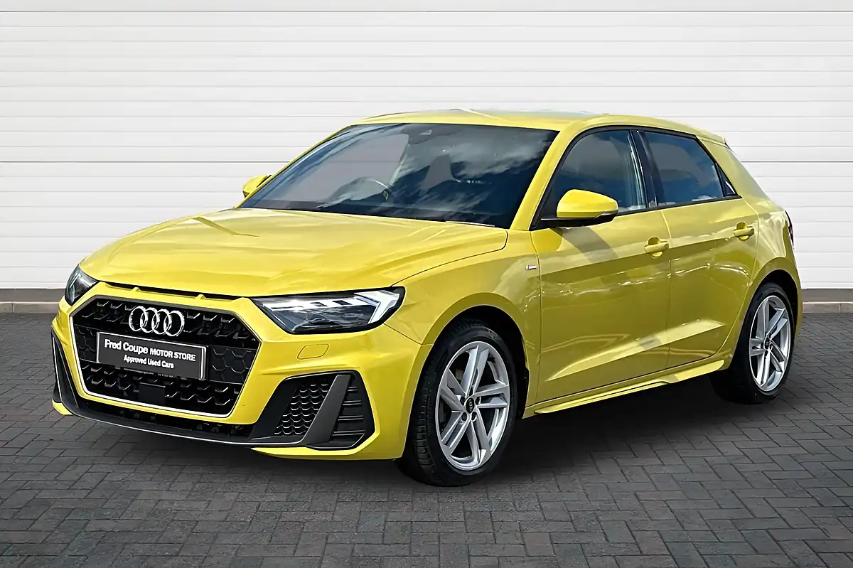 Used 2022 Audi A1 S Line Yellow - Interior and Exterior details 7