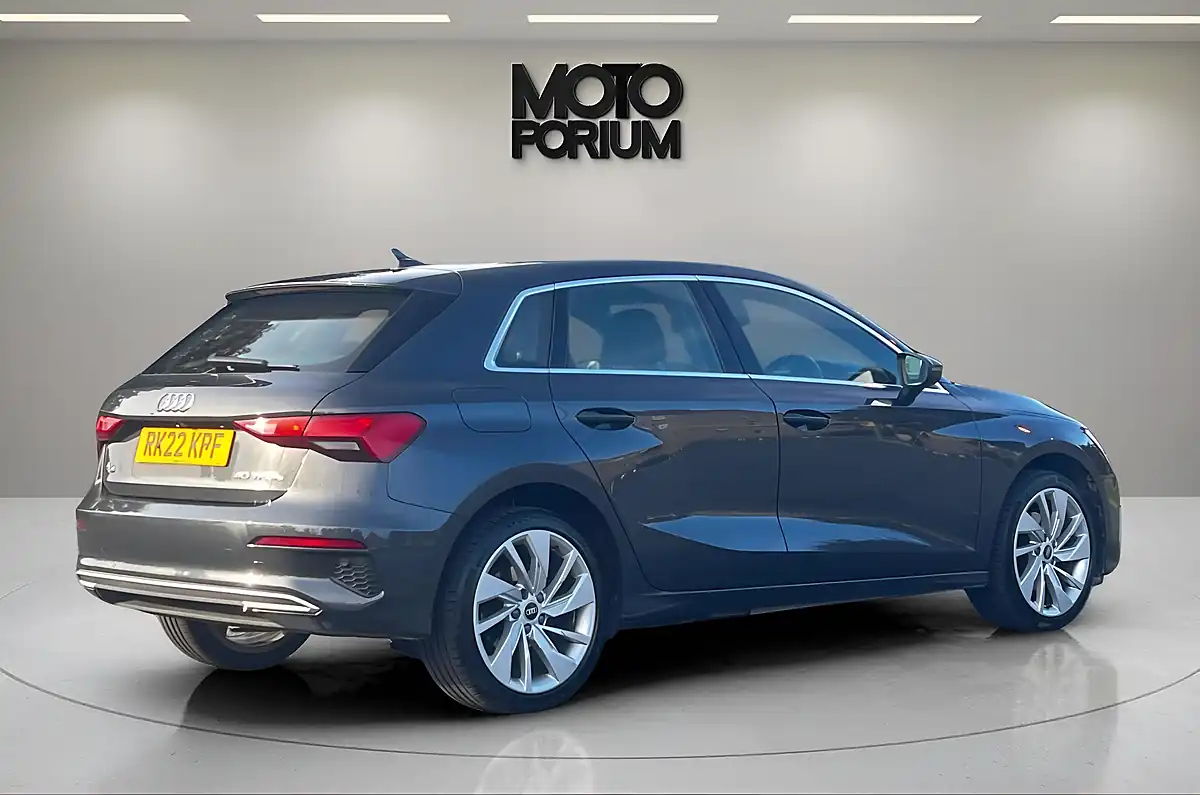 Used 2022 Audi A3 40 Sport Sportback Grey - Interior and Exterior details 12