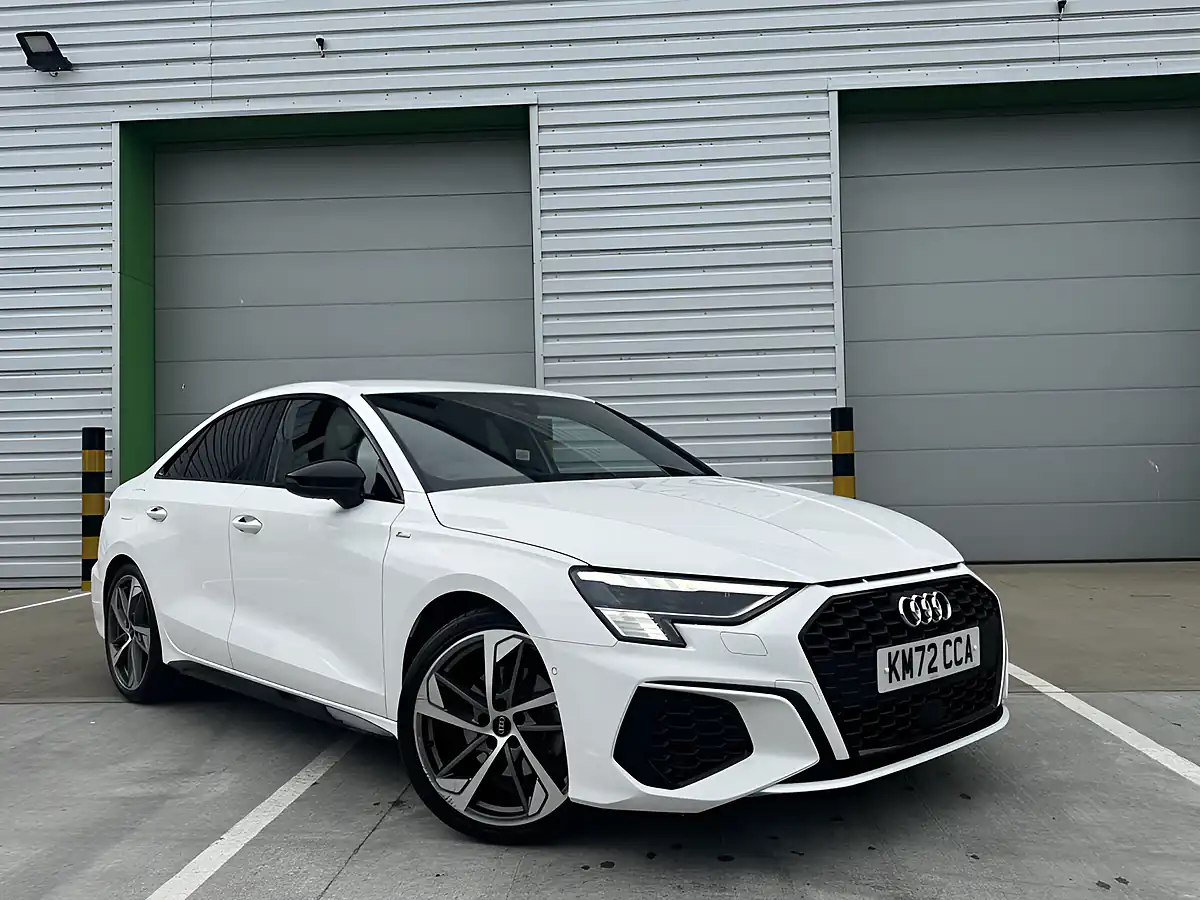 Used 2022 Audi A3 Edition 1 White - Front View