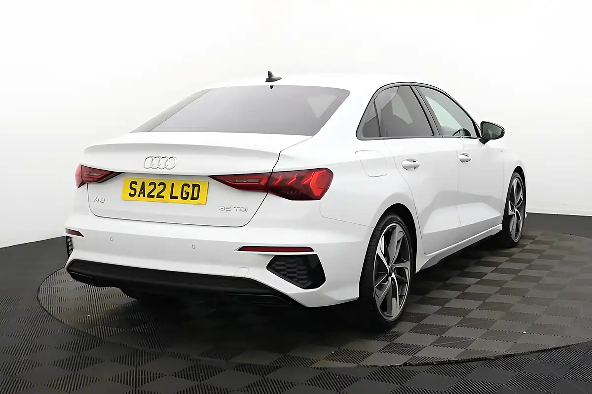 Used 2022 Audi A3 Edition 1 White - Interior and Exterior details 4