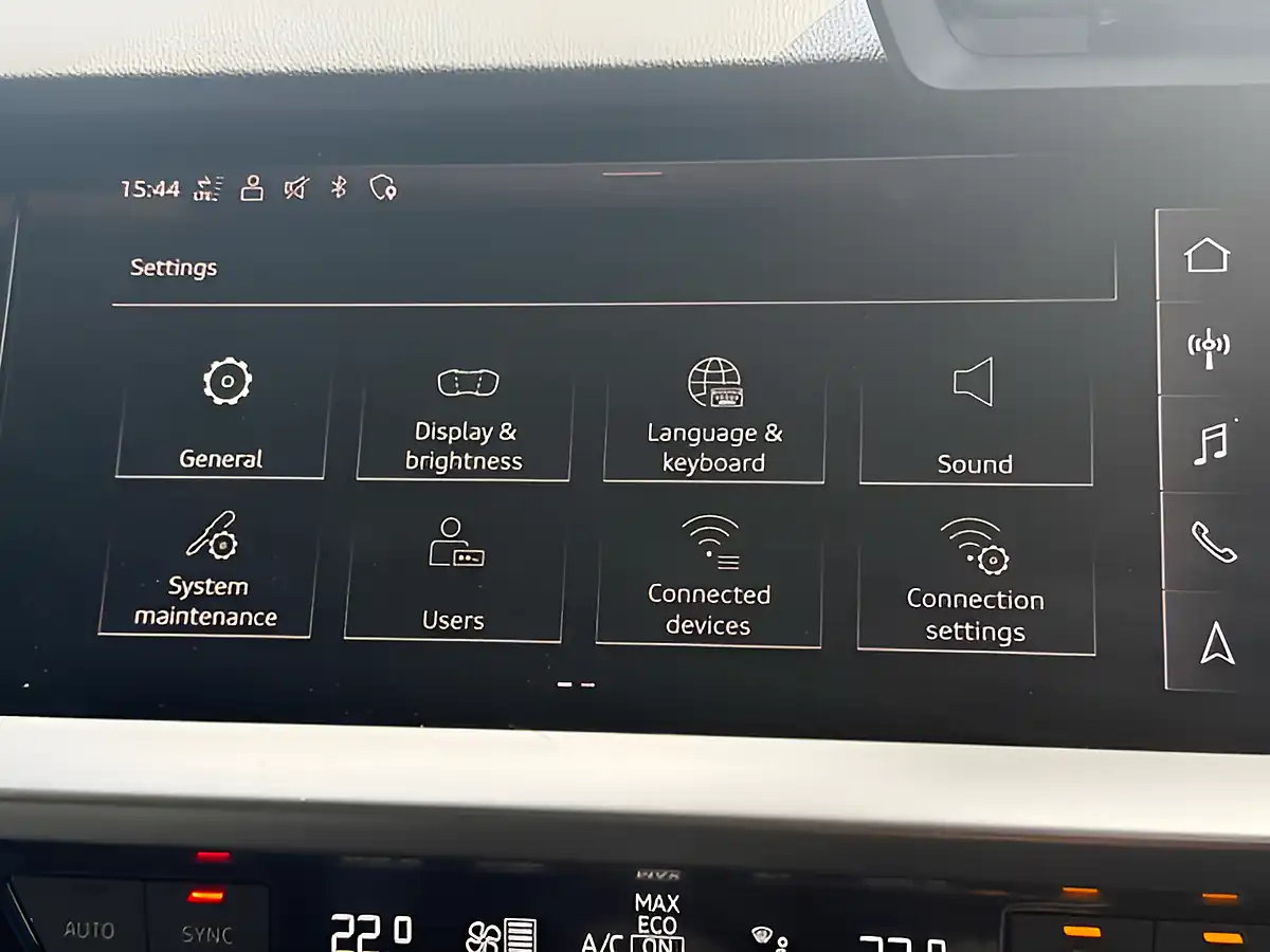 Used 2022 Audi A3 S Line Black - Interior and Exterior details 14