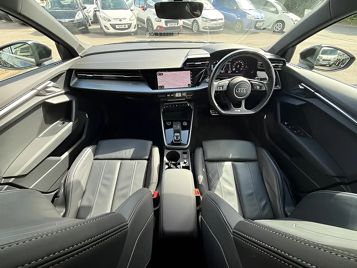 Used 2022 Audi A3 S Line Black - Interior and Exterior details 16