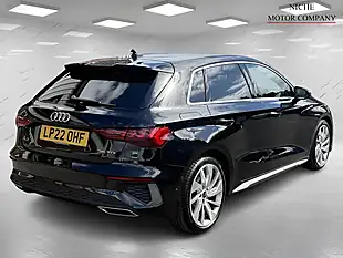 Used 2022 Audi A3 S Line Black - Interior and Exterior details 5