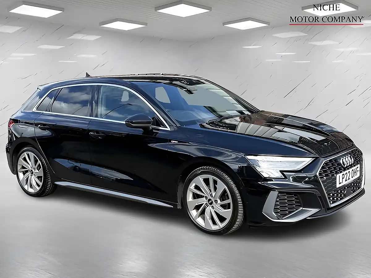 Used 2022 Audi A3 S Line Black - Interior and Exterior details 8