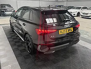 Used 2022 Audi A3 S Line Black - Interior and Exterior details 4