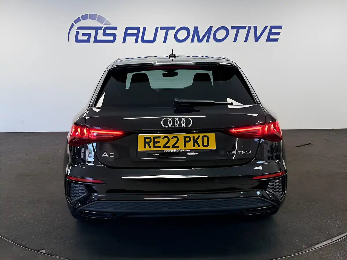 Used 2022 Audi A3 S-Line Edition 1 Mythos Black - Interior and Exterior details 11