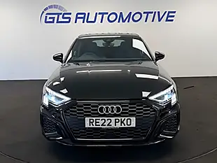 Used 2022 Audi A3 S-Line Edition 1 Mythos Black - Interior and Exterior details 8