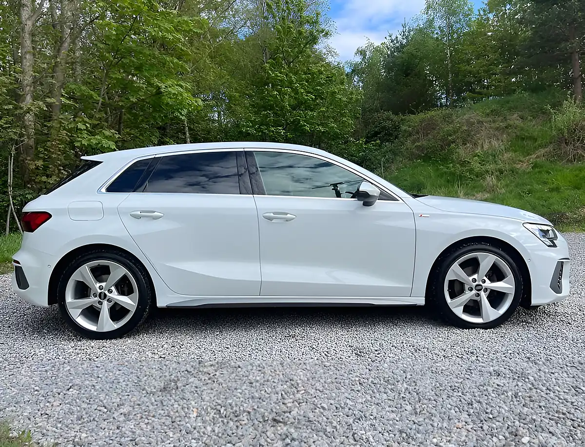 Used 2022 Audi A3 S Line Ibis White - Interior and Exterior details 2