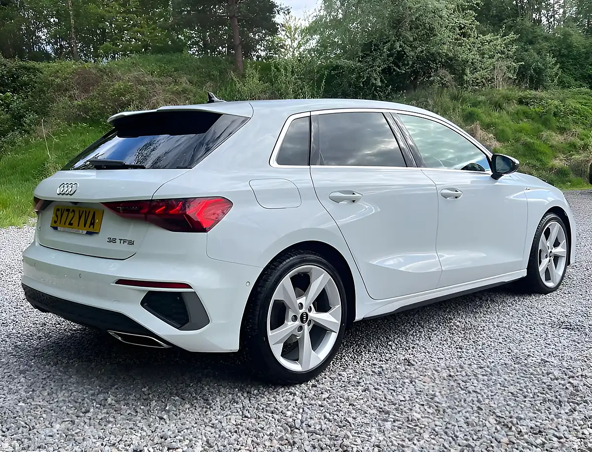 Used 2022 Audi A3 S Line Ibis White - Interior and Exterior details 3
