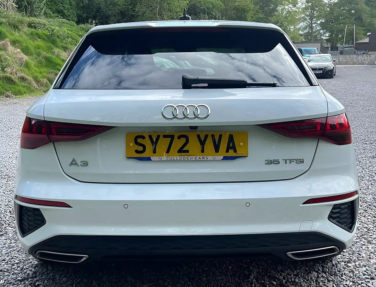 Used 2022 Audi A3 S Line Ibis White - Interior and Exterior details 4
