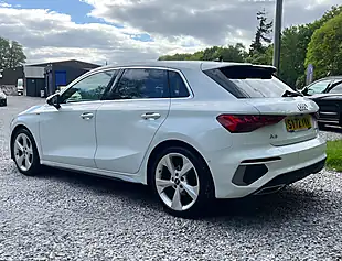 Used 2022 Audi A3 S Line Ibis White - Interior and Exterior details 5
