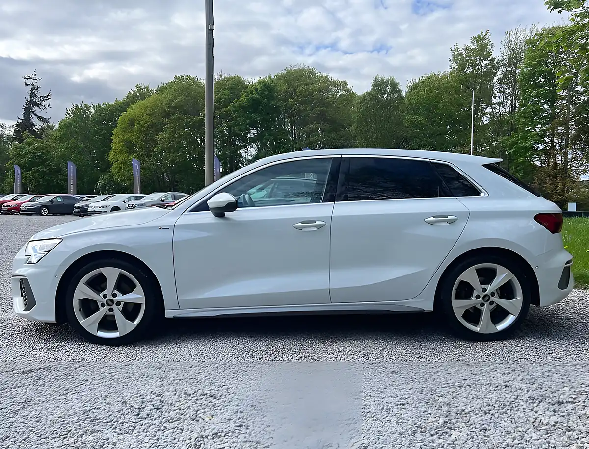 Used 2022 Audi A3 S Line Ibis White - Interior and Exterior details 6