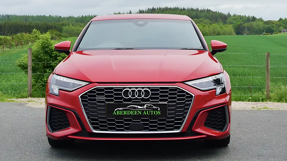 Used 2022 Audi A3 S Line Red - Interior and Exterior details 2