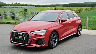Used 2022 Audi A3 S Line Red - Interior and Exterior details 3