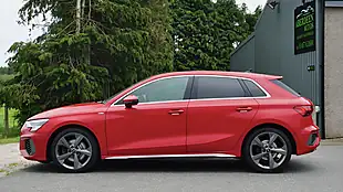 Used 2022 Audi A3 S Line Red - Interior and Exterior details 7