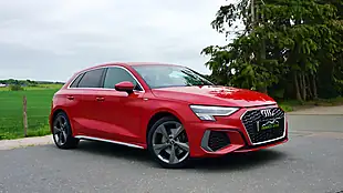 Used 2022 Audi A3 S Line Red - Interior and Exterior details 9