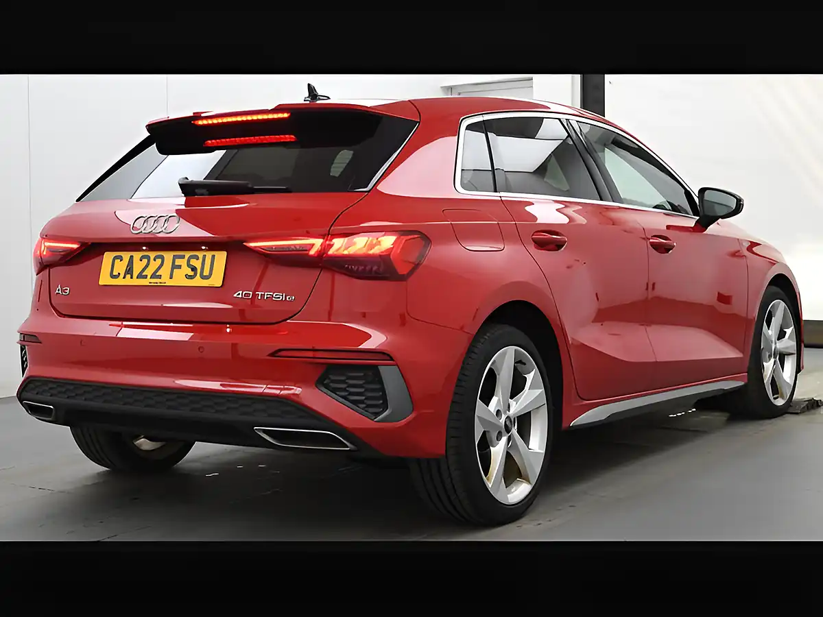 Used 2022 Audi A3 S Line Tango Red - Interior and Exterior details 12