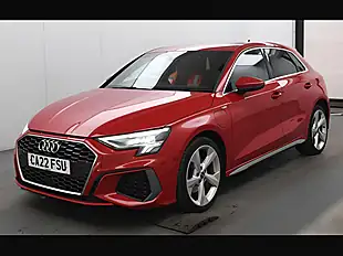 Used 2022 Audi A3 S Line Tango Red - Interior and Exterior details 3