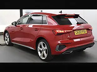 Used 2022 Audi A3 S Line Tango Red - Interior and Exterior details 4
