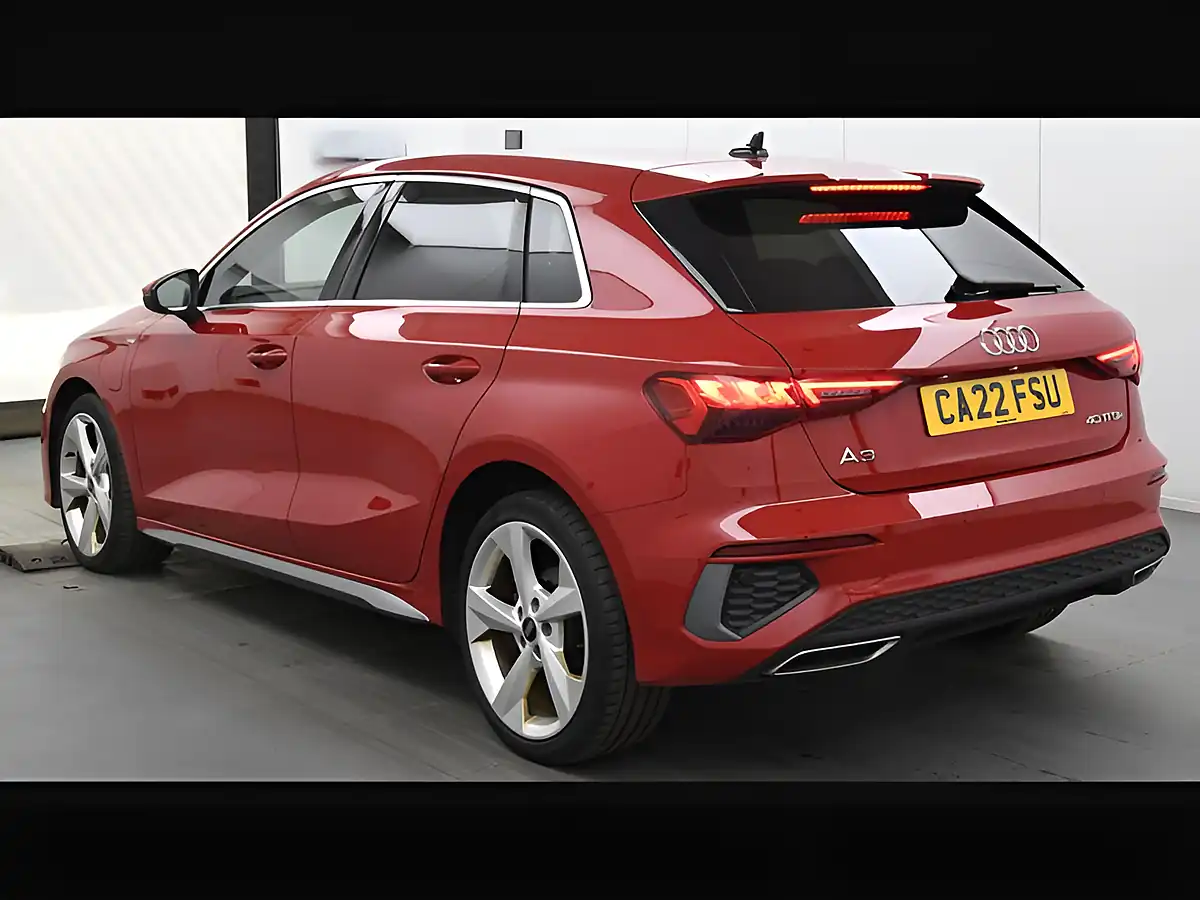 Used 2022 Audi A3 S Line Tango Red - Interior and Exterior details 4