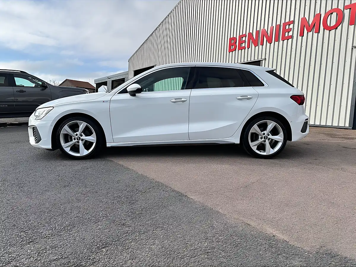 Used 2022 Audi A3 S Line White - Interior and Exterior details 12