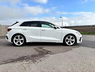 Used 2022 Audi A3 S Line White - Interior and Exterior details 13