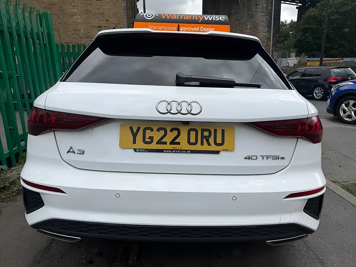 Used 2022 Audi A3 S Line White - Interior and Exterior details 10