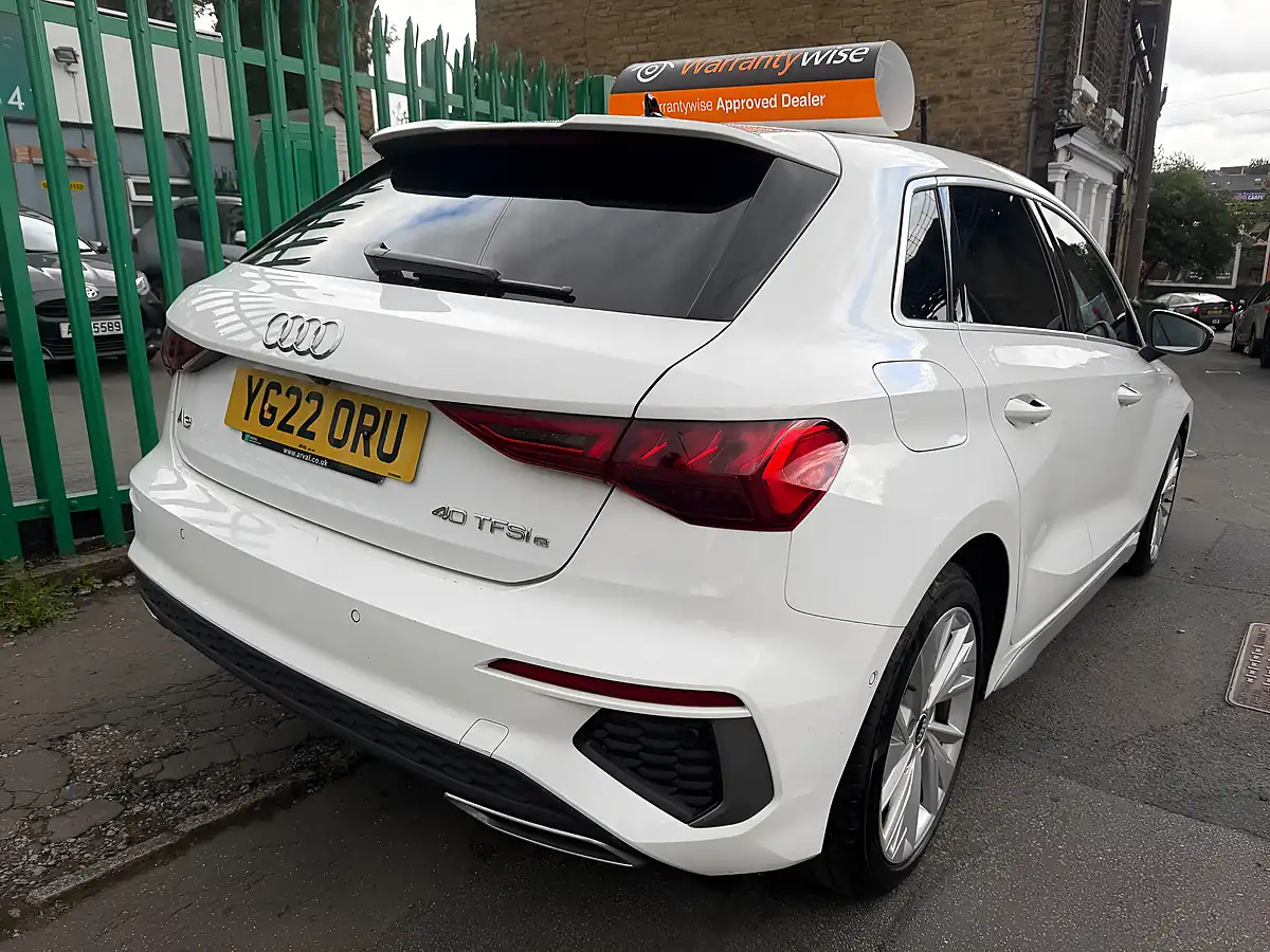 Used 2022 Audi A3 S Line White - Interior and Exterior details 12
