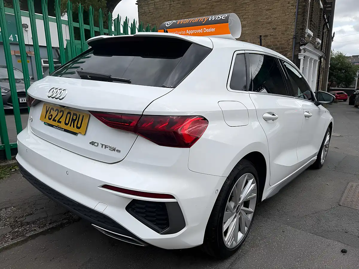 Used 2022 Audi A3 S Line White - Interior and Exterior details 2