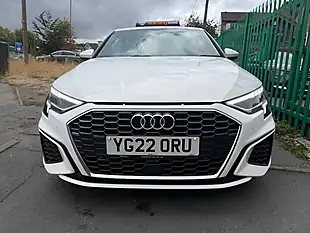 Used 2022 Audi A3 S Line White - Interior and Exterior details 6