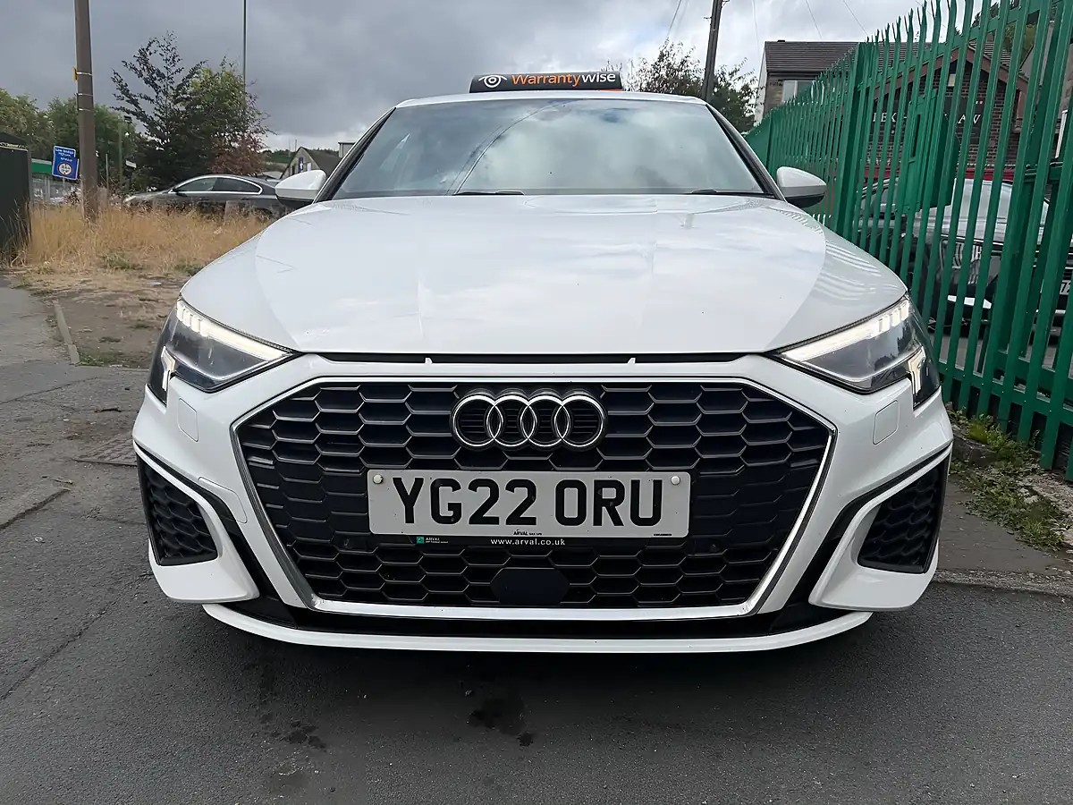 Used 2022 Audi A3 S Line White - Interior and Exterior details 6