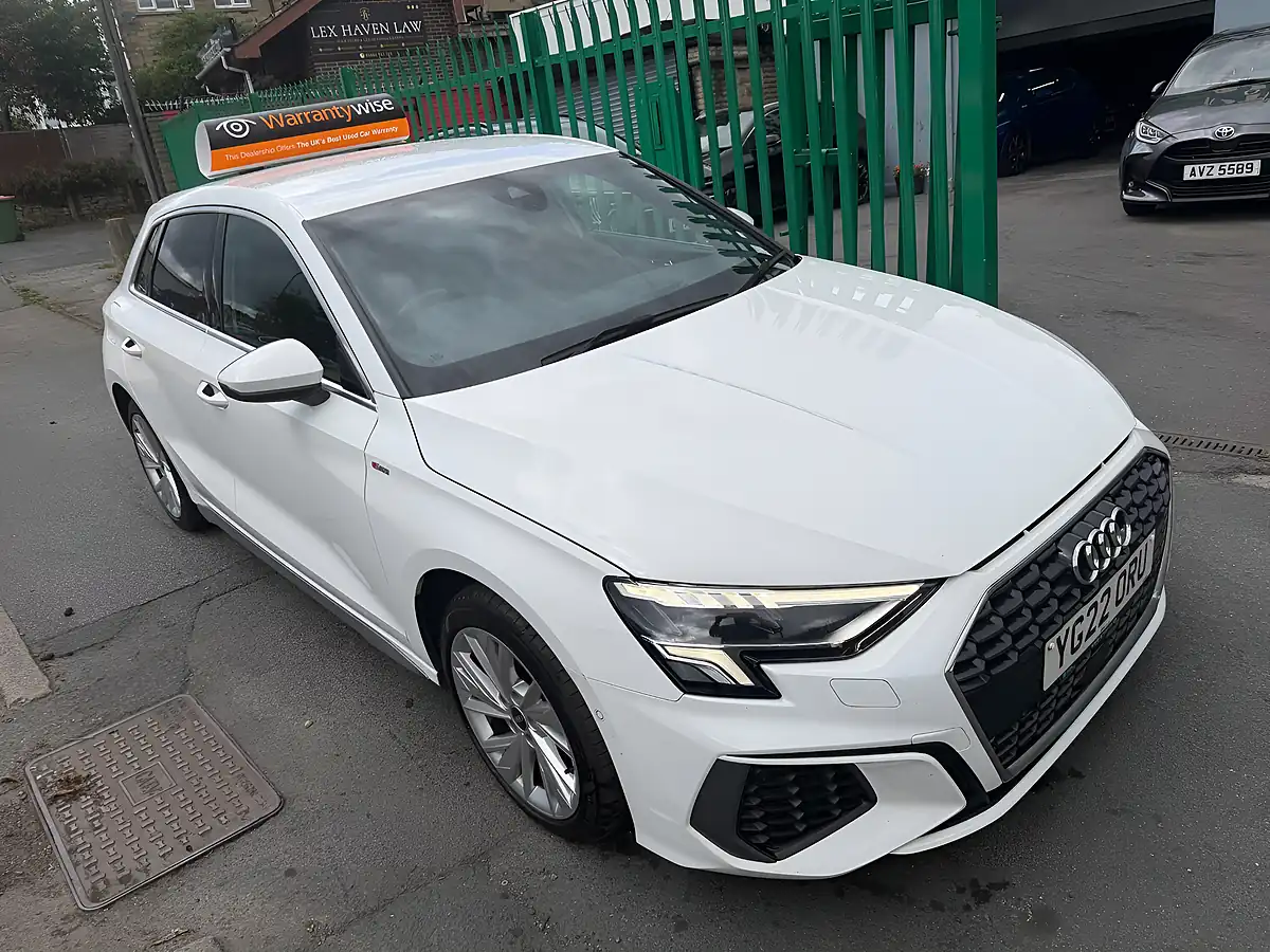 Used 2022 Audi A3 S Line White - Interior and Exterior details 7