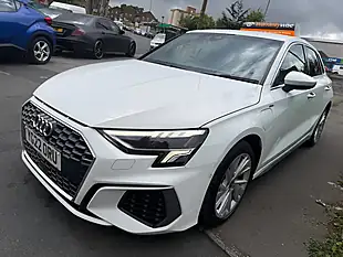 Used 2022 Audi A3 S Line White - Interior and Exterior details 9