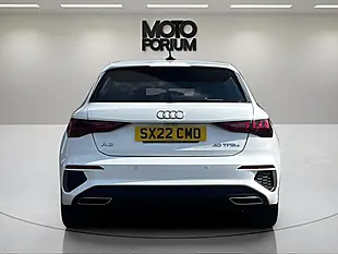 Used 2022 Audi A3 S Line White - Interior and Exterior details 10