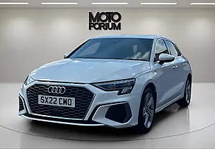 Used 2022 Audi A3 S Line White - Interior and Exterior details 3