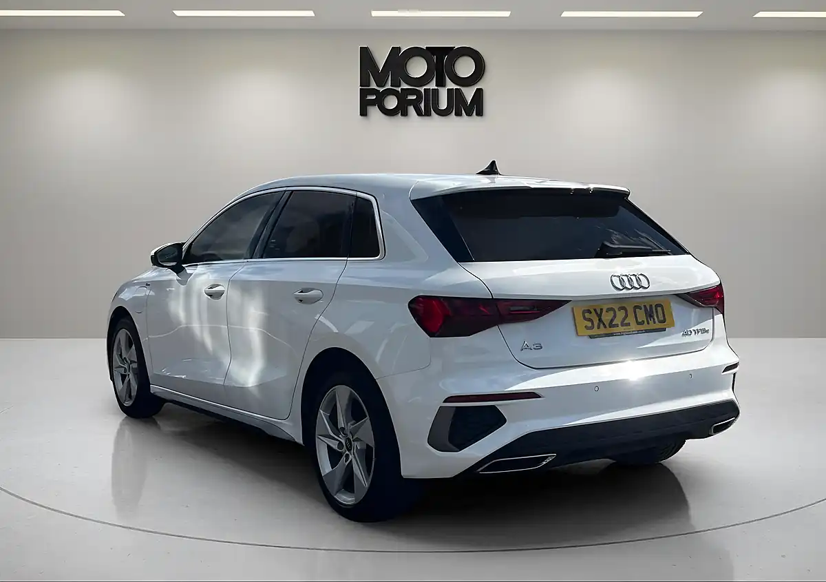 Used 2022 Audi A3 S Line White - Interior and Exterior details 4
