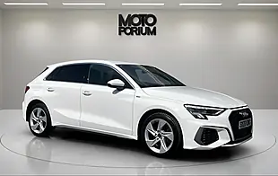 Used 2022 Audi A3 S Line White - Interior and Exterior details 5
