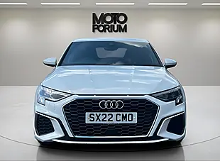 Used 2022 Audi A3 S Line White - Interior and Exterior details 6