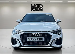 Used 2022 Audi A3 S Line White - Interior and Exterior details 7
