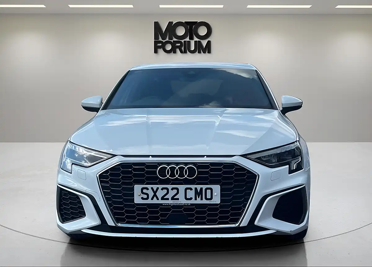 Used 2022 Audi A3 S Line White - Interior and Exterior details 7