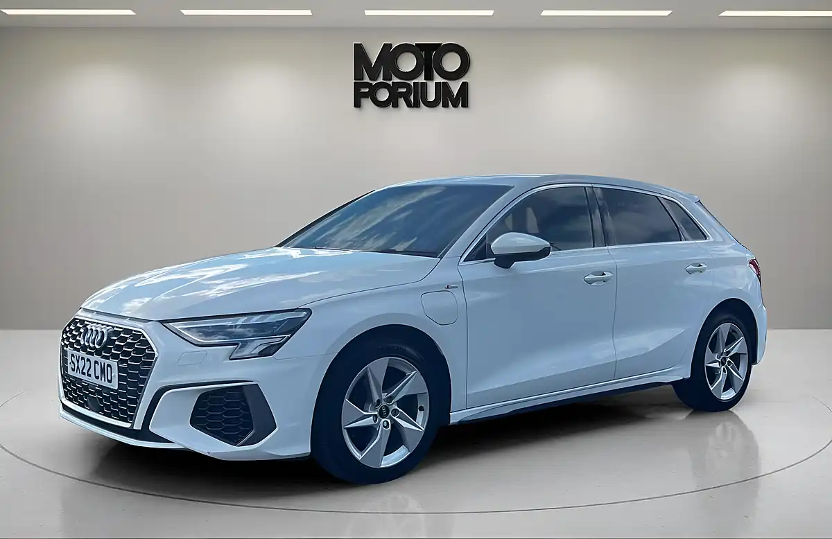 Used 2022 Audi A3 S Line White - Interior and Exterior details 8